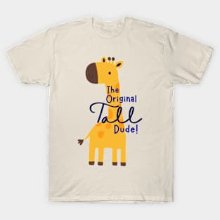 Giraffe Animal Cute Design T-Shirt